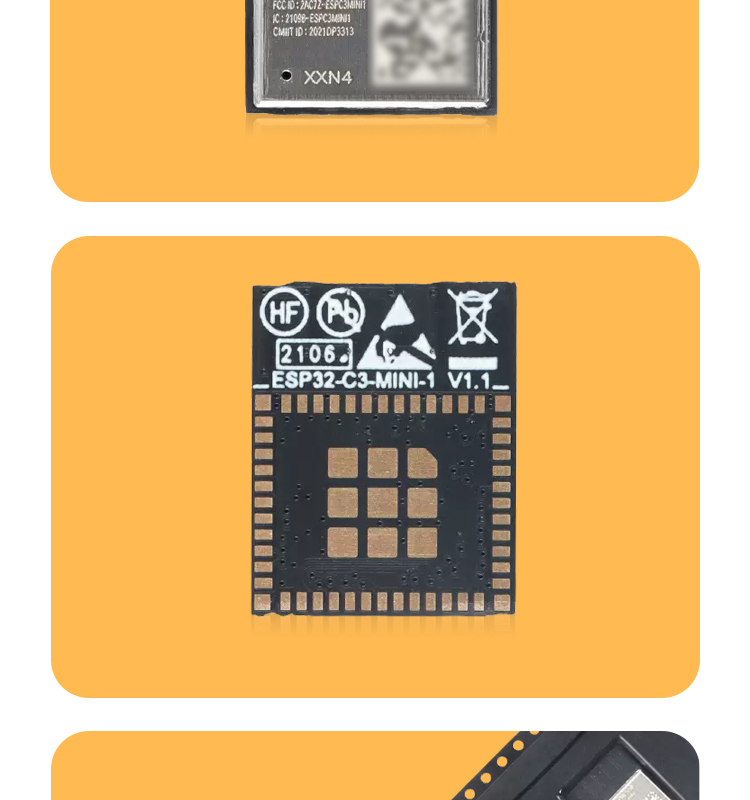 樂(lè)鑫一級(jí)代理商ESP32-C3-MINI-1 wifi與藍(lán)牙一體模塊wifi模組廠商